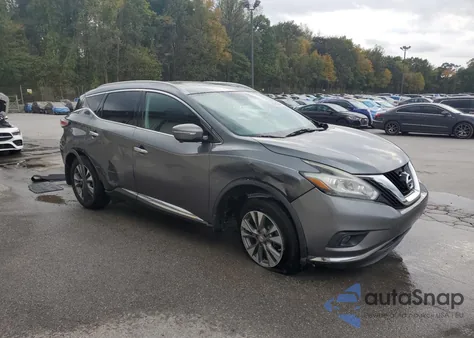 2015 Nissan Murano S из США, поврежденный, VIN 5N1AZ2MHXFN205323